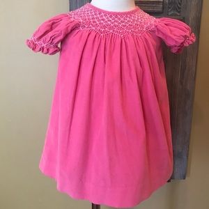 Mom and me 3 months smocked dress